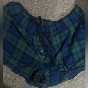 Plaid Green and Blue SHORTS